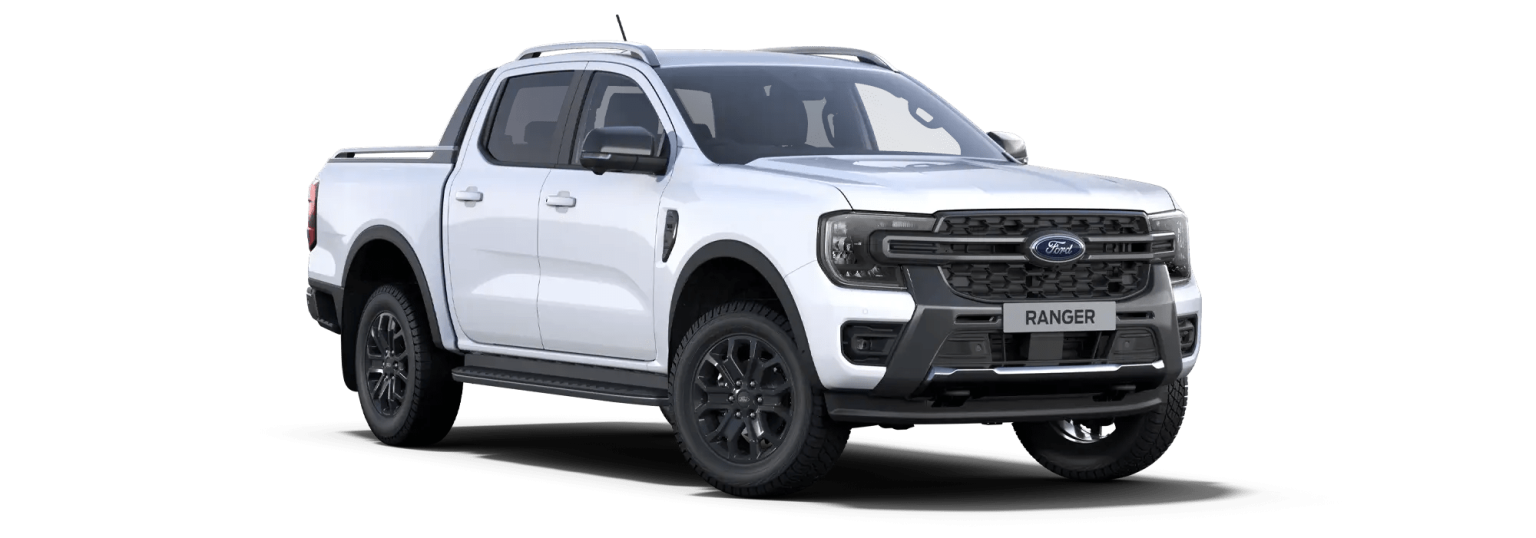 White Ford Ranger Ranch Hand NEXT-GEN-Ranger Wildtrak – Ford
